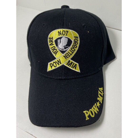 Pow Mia Ball Cap Embroidered Tags Adjustable - Picture 2 of 4